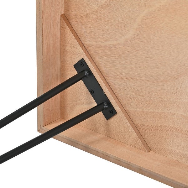 Modern Coffee Table, Easy Assembly Tea Table Cocktail Table for Entryway, Living Room and Kitchen
