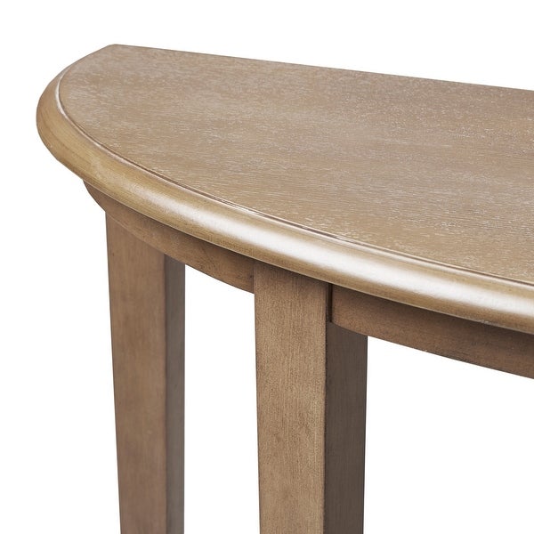 Madison Park Ashby Half Moon Console Table
