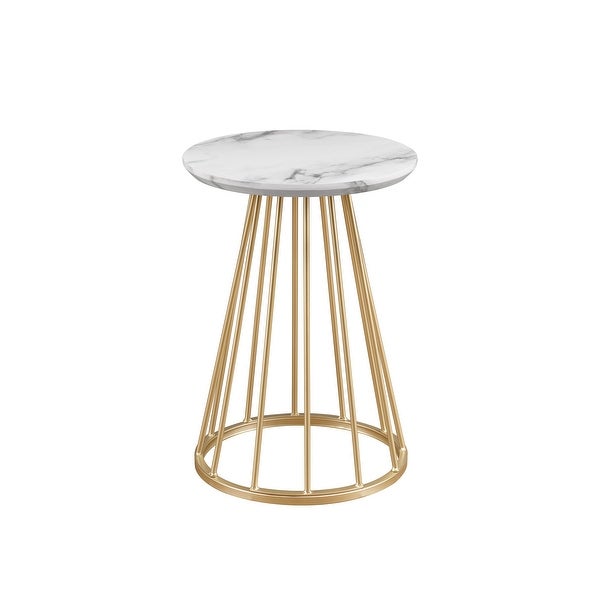 Middlebrook Modern 16-inch Round Side Table