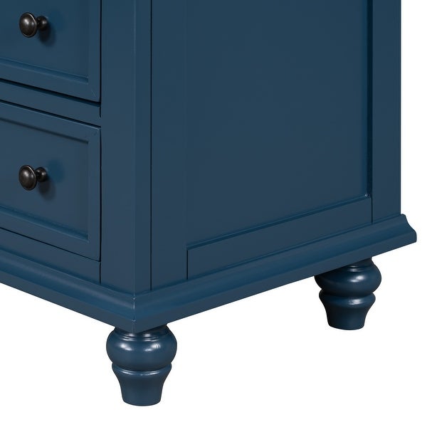 Simple Exquisite Solid Wood Storage Cabinet, End Table, Sofa Table