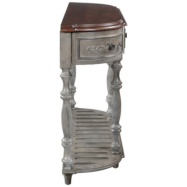 Modern and Contemporary Curved Console Table