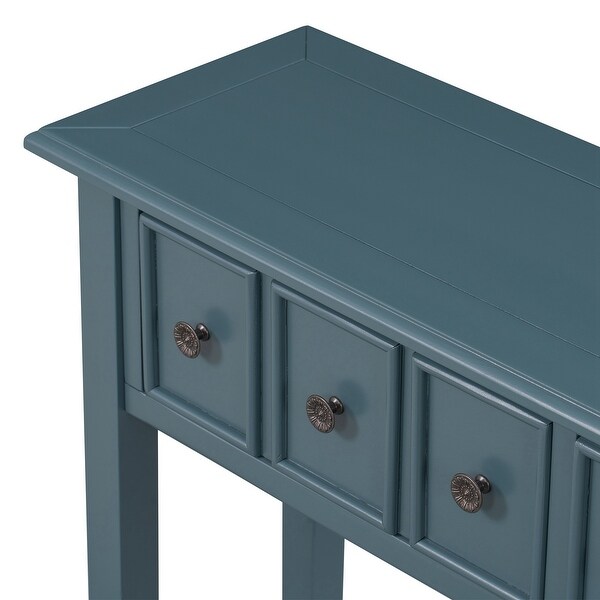 Rustic Entryway Console Table, 60