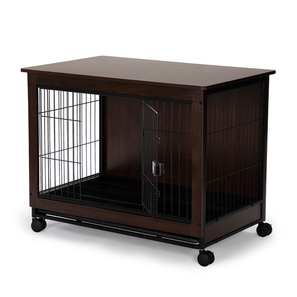 Side Table with Dog Cage Design, Small/ Medium/ Large Sizes to Choose