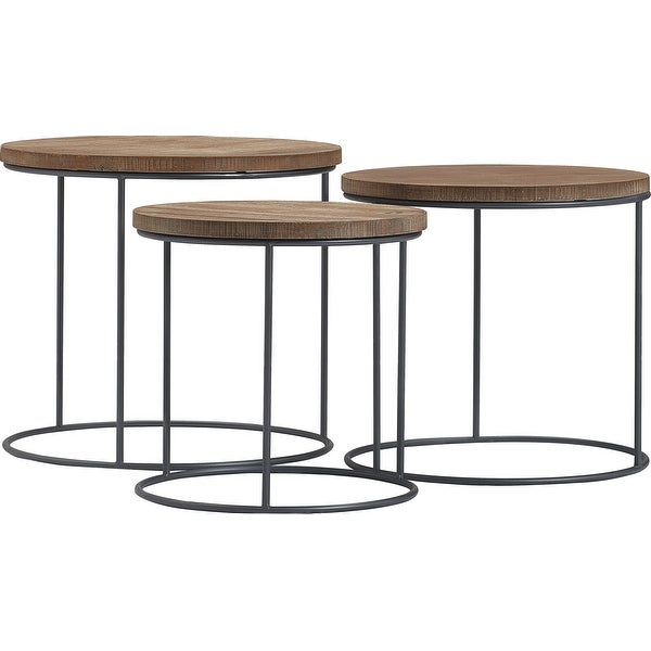 Tommy Hilfiger Berkshire Nesting Side Tables, Set of 3