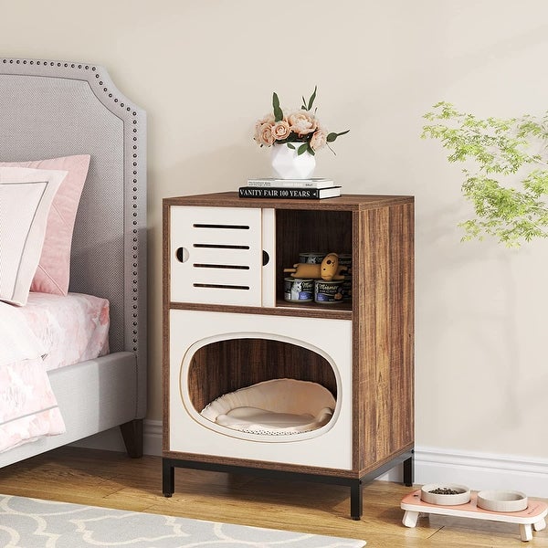 Cat Litter Box Enclosure, Cat House Side Table, Cat Furniture