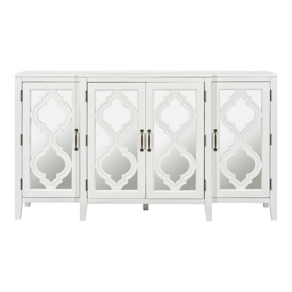Modern Mirrored Console Table Sideboard for Living Room Dining Room
