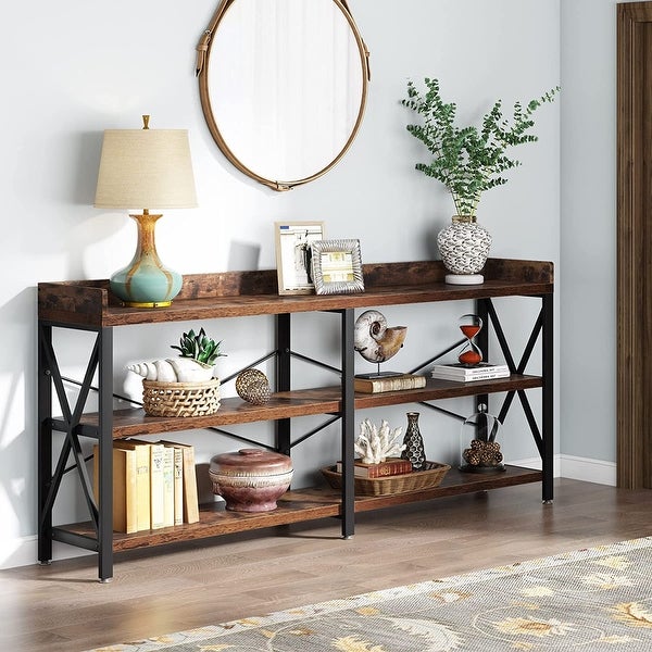 Extra Long Console Table, Narrow Sofa Table Behind Couch