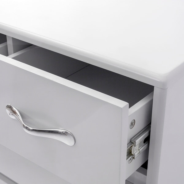 Side Table with Six Drawer