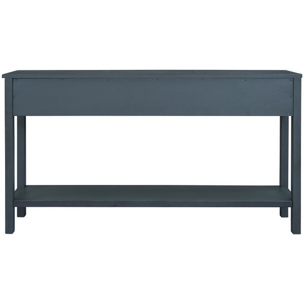 Rustic Entryway Console Table, 60