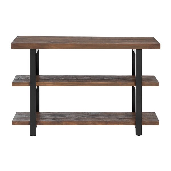 Pomona Media Console, Rustic Natural