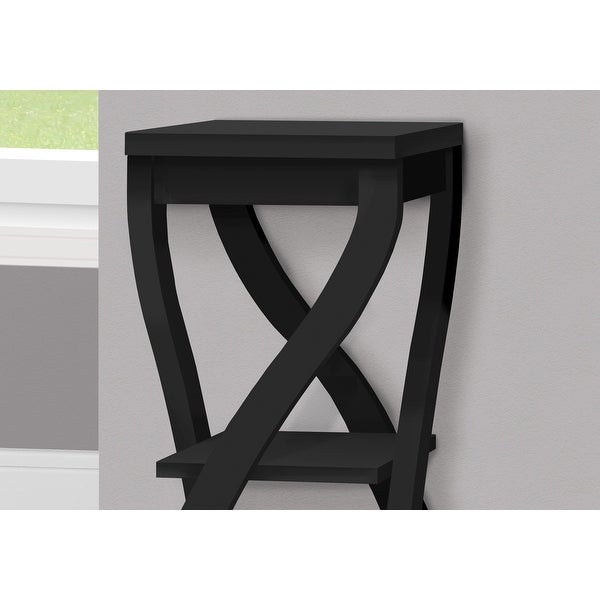 Accent Table, Side, End, Plant Stand, Square, Living Room, Bedroom, Laminate, Transitional - 11.5