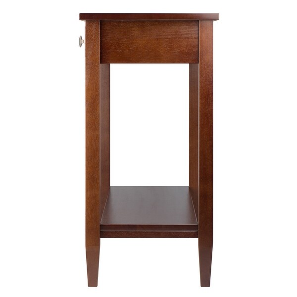 Richmond Console Table, Walnut - 33.98 x 15.69 x 29.92 inches