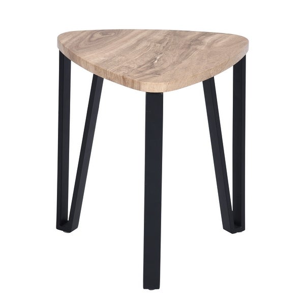 Stacking Side Table Set of 3, Nesting End Tables Snack Table