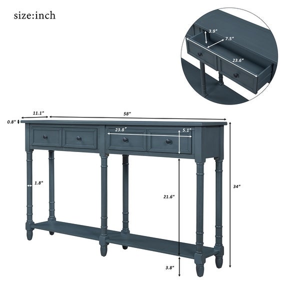 Console Table Sofa Table for Living Room,Entryway