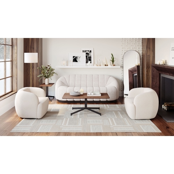 Mazzy Side Table Brown - Brown, Black - 23.6