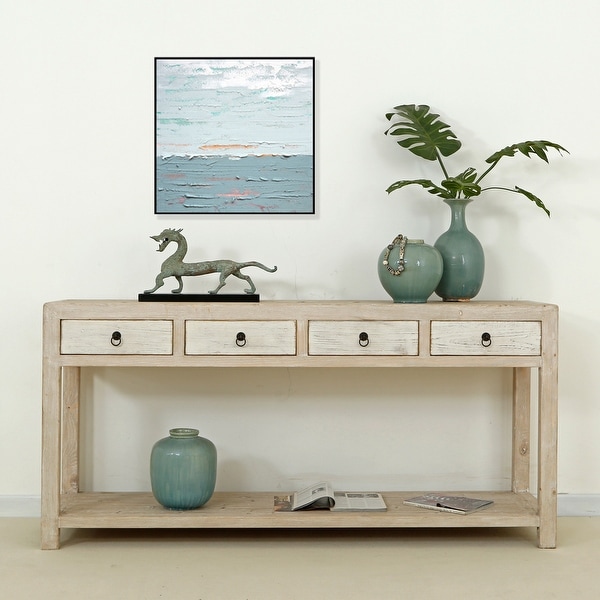 Artissance Amalfi Side Table With 4 Drawers, 75