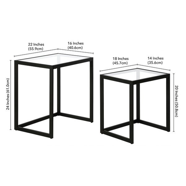 Rocco Nesting Side Table Set