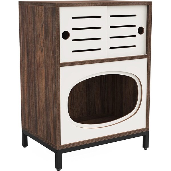 Cat Litter Box Enclosure, Cat House Side Table, Cat Furniture