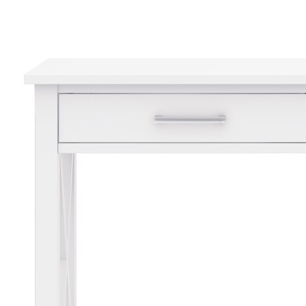 WYNDENHALL Waterloo SOLID WOOD 47 inch Wide Contemporary Console Sofa Table - 47.4 Inches wide