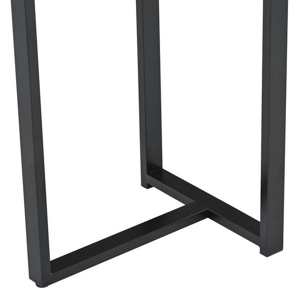 Modern Console Table, Extra Long Entryway Table with Metal Frame for Entryway, Hallway, Living Room, Foyer, Corridor