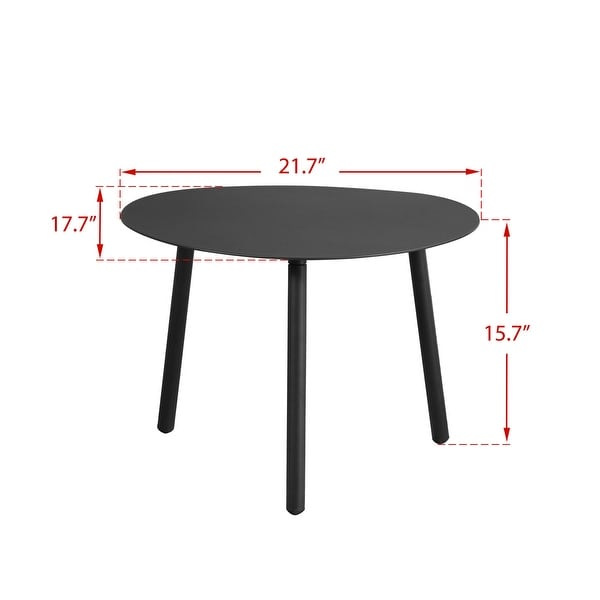 Side Table, Unique Shape Coffee Table End Table Camping Table