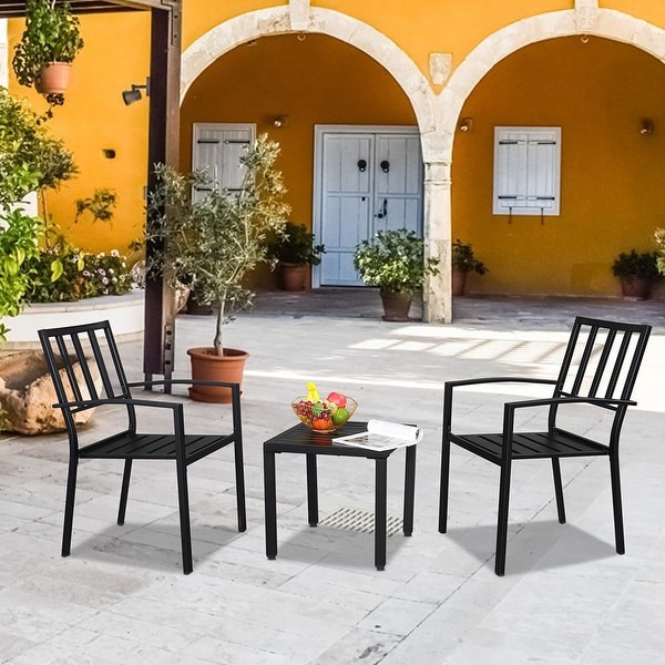 Fashionable and Simple Wrought Iron Side Table, End Table