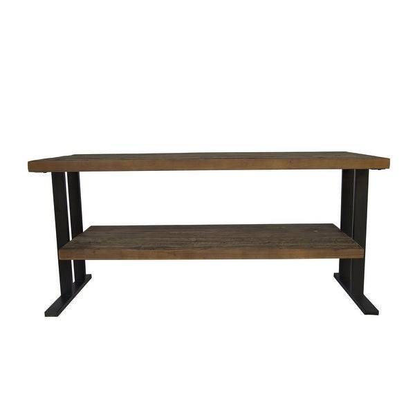 Media Console Table with 1 shelf to your Home decor,Foyer Sofa Table Narrow for Entryway, Living Room, Hallway - 50