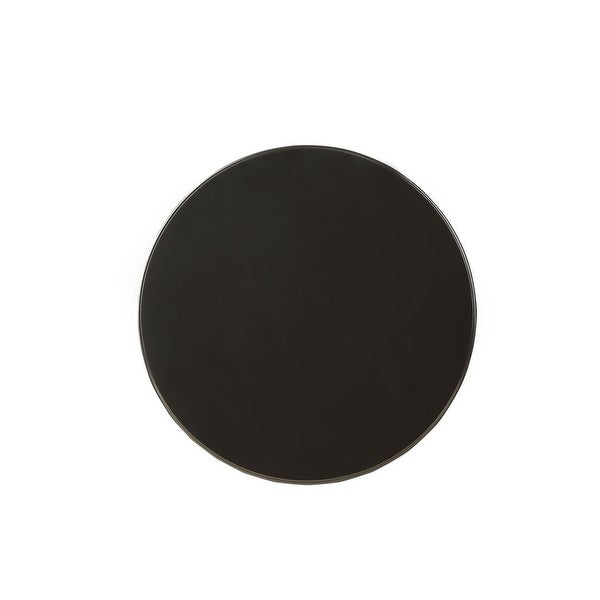 Modern Style Wooden Round Side Table, End Table