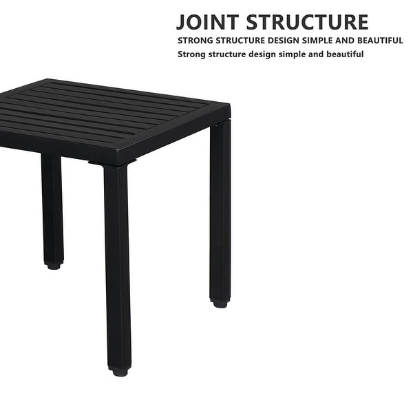 Fashionable and Simple Wrought Iron Side Table, End Table