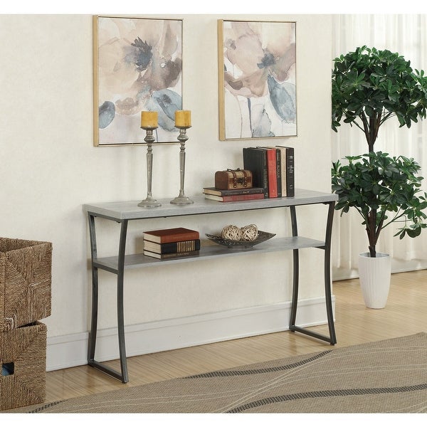 X-Calibur Console Table, Black