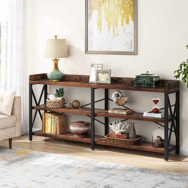 Extra Long Console Table, Narrow Sofa Table Behind Couch