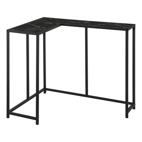 Accent Table, Console, Entryway, Narrow, Corner, Living Room, Bedroom, Metal, Laminate, Contemporary, Modern - 36