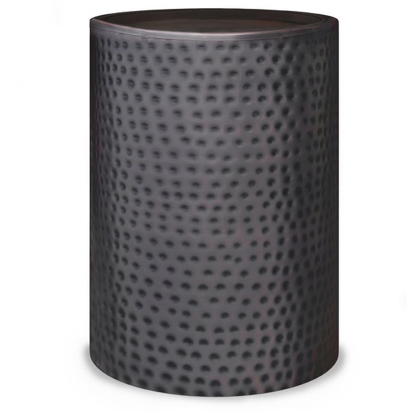 WYNDENHALL Ledger 16 inch Wide Metal Side Table, Fully Assembled