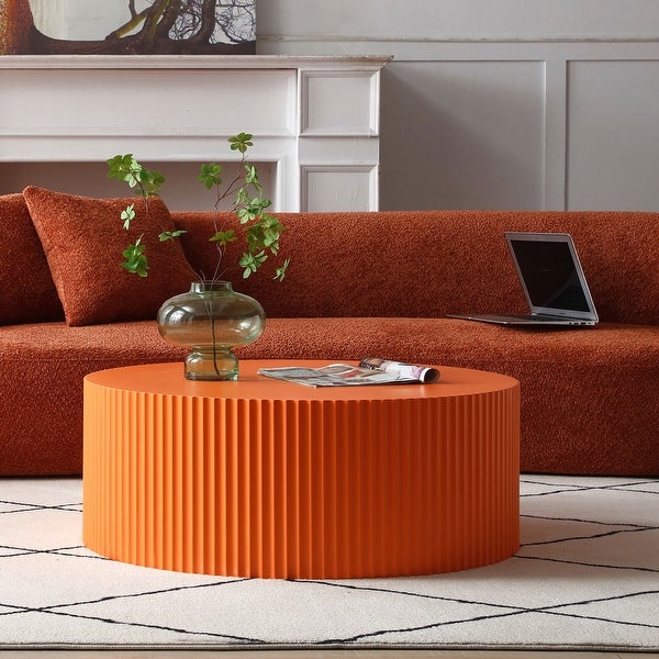 Williamspace Handcraft Relief Side End Nesting Coffee Table 35.45