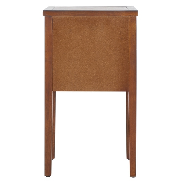 SAFAVIEH Toby Brown End Table - 16.9