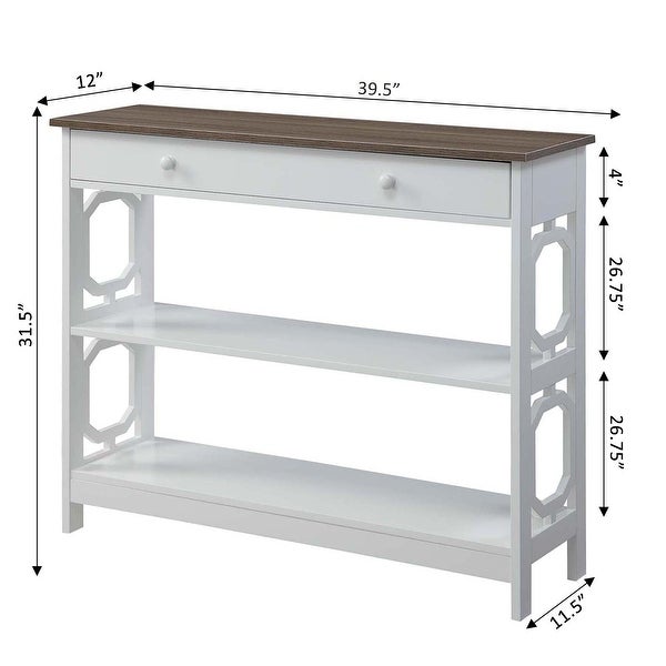 Copper Grove Hitchie 1-Drawer Console Table