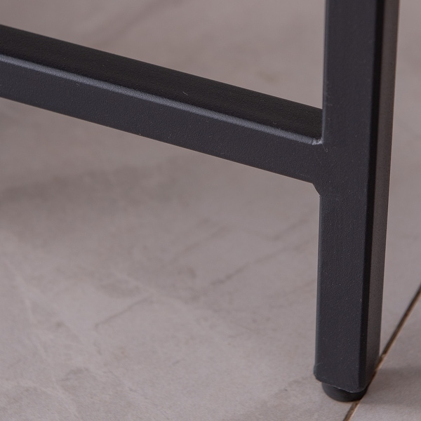 Nesting End/Side Table(2-Piece Set), Anti Scratch and Stain Resistant, Anti Rust