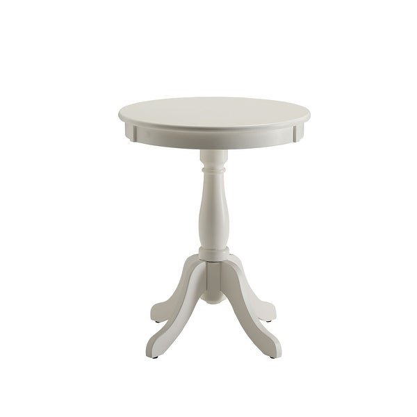 Modern Style Wooden Round Side Table, End Table