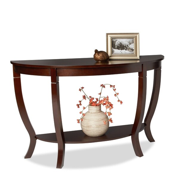 SEI Furniture Lewis Wood Accent Table