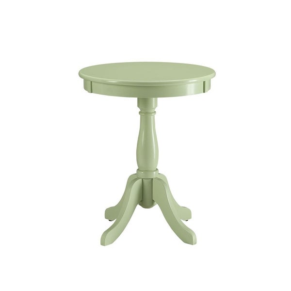 Modern Style Wooden Round Side Table, End Table