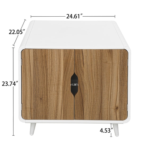 Pet house,Hidden Cat Home Side Table,Suitable for bedroom, living room, study and other spaces