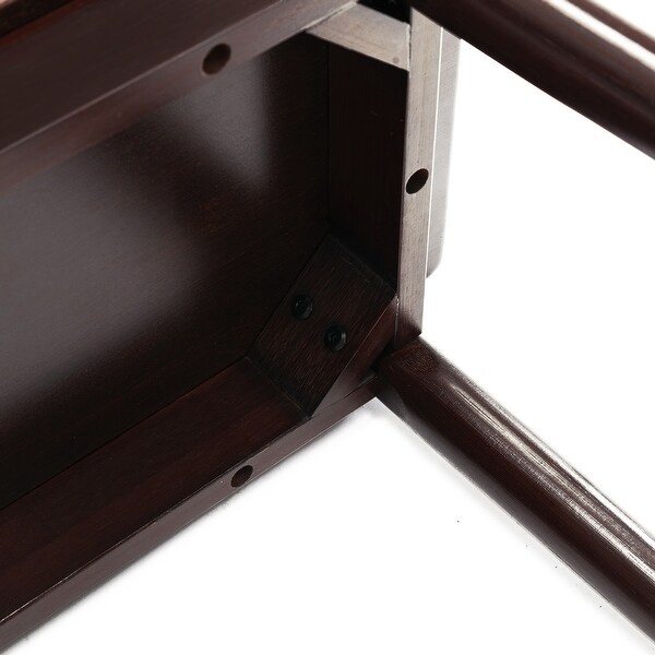 Connexion Decor Sauburn Console Table, Dark Walnut