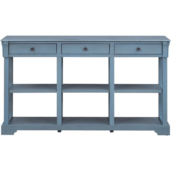 58 inch Console Table for Living Room, Painting