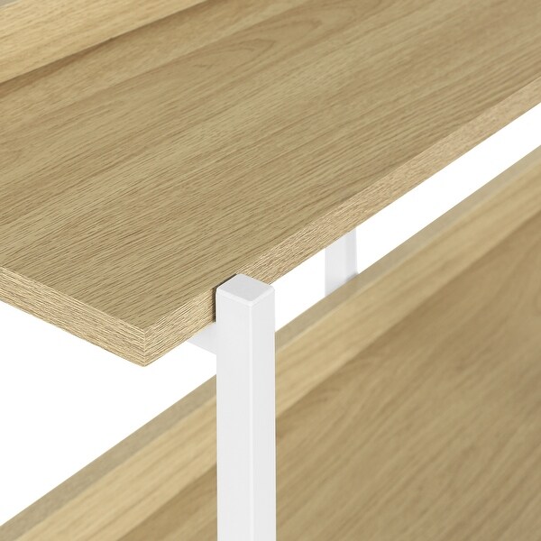 Accent Table, Console, Entryway, Narrow, Sofa, Living Room, Bedroom, Metal, Laminate, Contemporary, Modern - 47.25