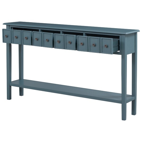 Rustic Entryway Console Table, 60