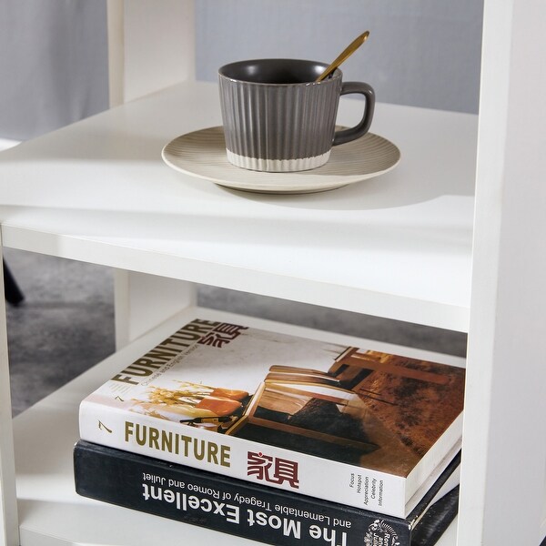 Square Side Table, 3-tier End Table