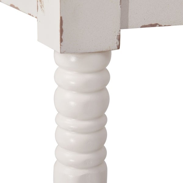 ClickDecor Baker Console Table, Antique White