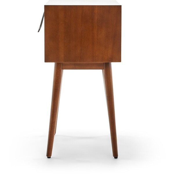 Adore Decor Calvin Side Table, Brown