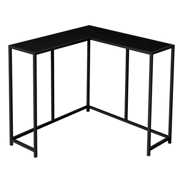 Accent Table, Console, Entryway, Narrow, Corner, Living Room, Bedroom, Metal, Laminate, Contemporary, Modern - 36