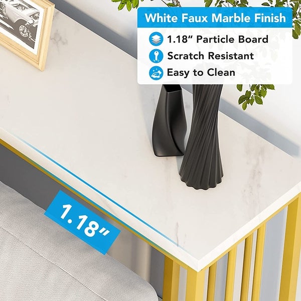 Tribesigns 70.9 inch Extra Long Console Table, Sofa Table Narrow Long Entryway Table